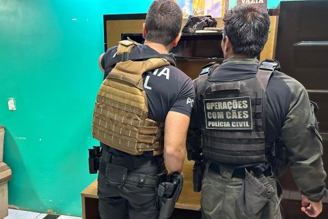 primeiras horas desta quarta-feira (25) para cumprir 58 mandados judiciais