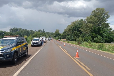 Um grave sinistro de trânsito foi registrado na manhã deste sábado, dia 7, na BR-369, no município de Mamborê.