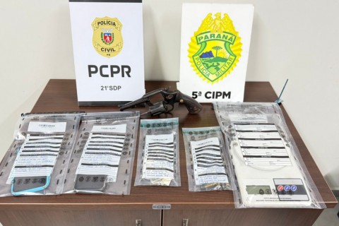 A Polícia Civil do Paraná, em ação conjunta com a Polícia Militar do Paraná,