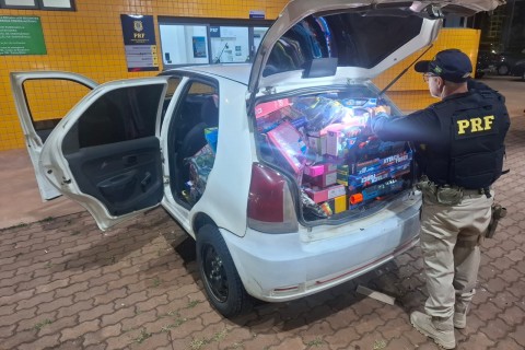 Duas apreensões de mercadorias irregulares são registradas em Cascavel